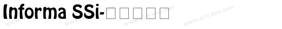 Informa SSi字体转换